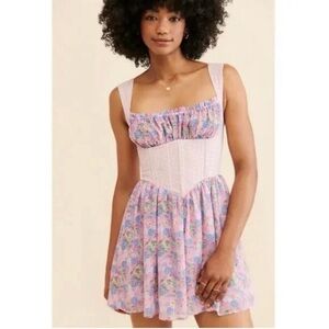 For Love & Lemons Brenna Mini Dress | NWT